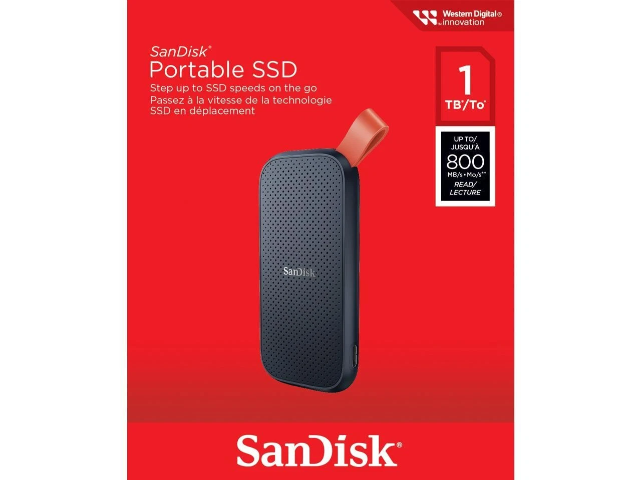 Sandisk E30 Portable External SSD 1TB Type-C