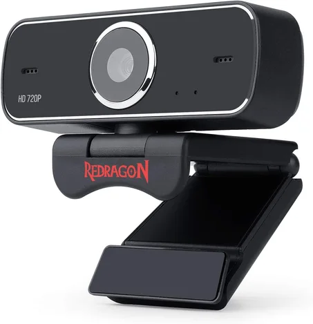 كاميرا ويب ريدراجون Redragon GW600 - دقة HD 720P مع ميكروفون مزدوج مدمج