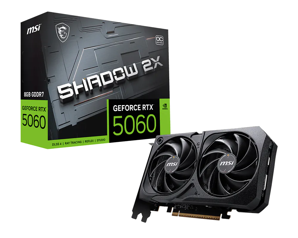 MSI RTX 5060 8G SHADOW 2X OC