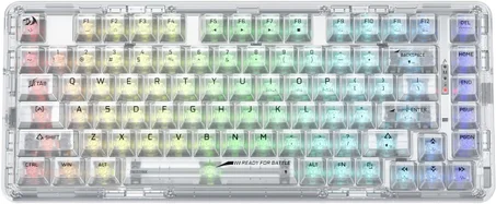 كيبورد جيمنج ميكانيكال لاسلكي ريدراجون Redragon K649 PRO - تصميم 78% (هيكل Gasket)