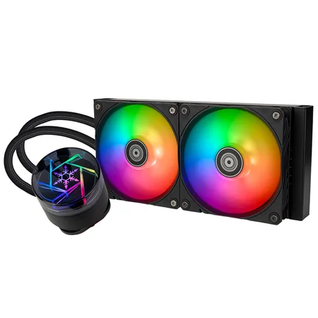 SilverStone NovaPeak 240 ARGB All-in-one CPU Liquid Cooler - مبرد مائي للمعالج