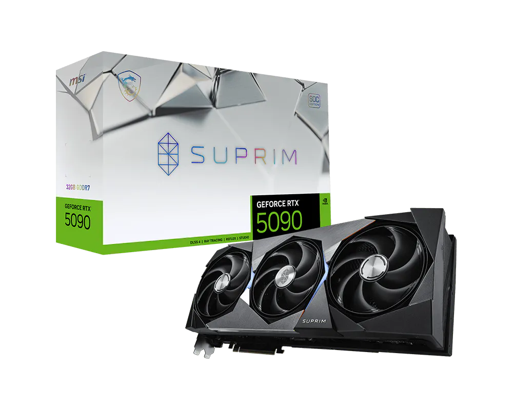 MSI RTX 5090 32G SUPRIM SOC