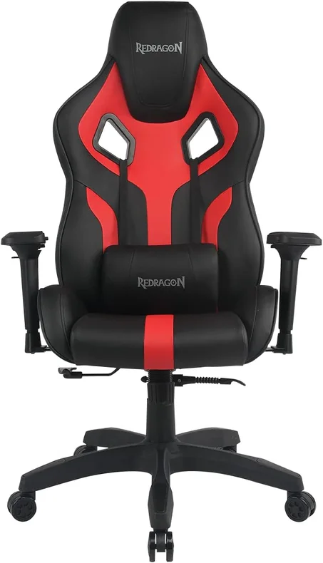 كرسي جيمنج ريدراجون Redragon Capricornus C502 Gaming Chair - Black & Red