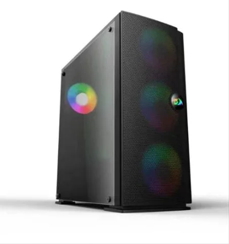 كيسة كمبيوتر جيمنج ريدراجون Redragon Topspin GC651 + باور سبلاي 600W 80 Plus Bronze