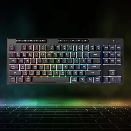 كيبورد جيمنج ريدراجون شيفا برو Redragon K516 PRO Shiva TKL - وايرلس وميمبرين