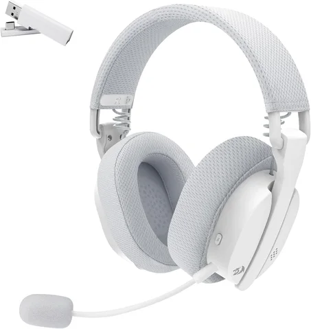سماعة جيمنج لاسلكية ريدراجون لوس Redragon H888 LUCE - ثلاثية الاتصال (White)