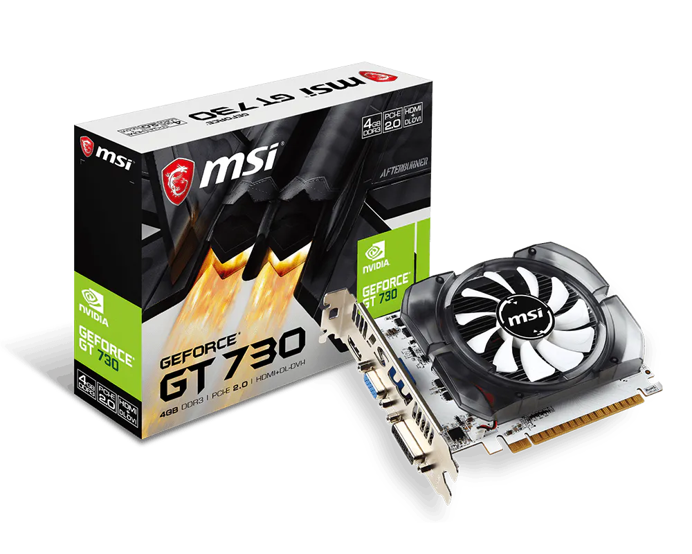 MSI GeForce GT 730 4GB DDR3 V2
