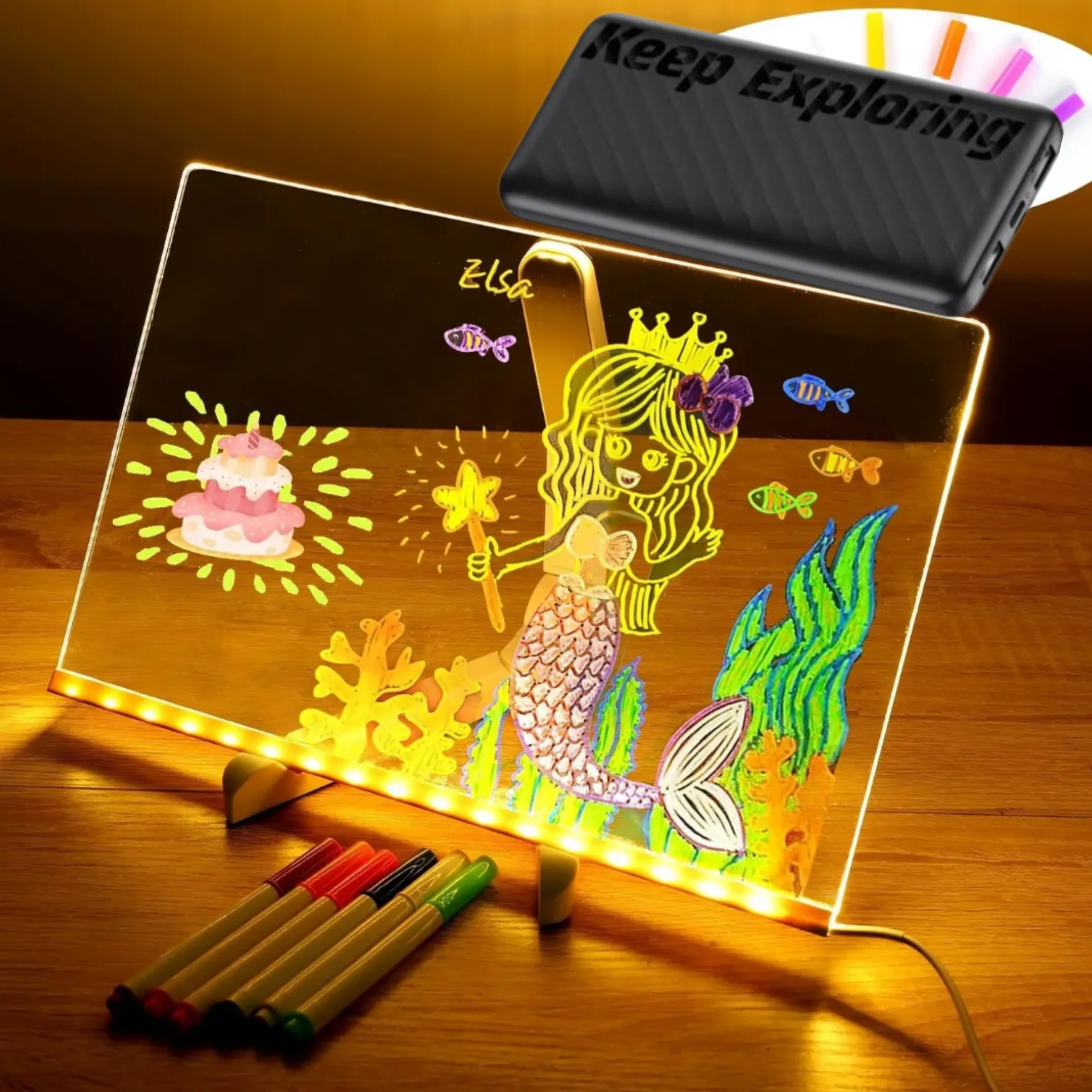 Tablette Led Lumineuse Pour Enfants