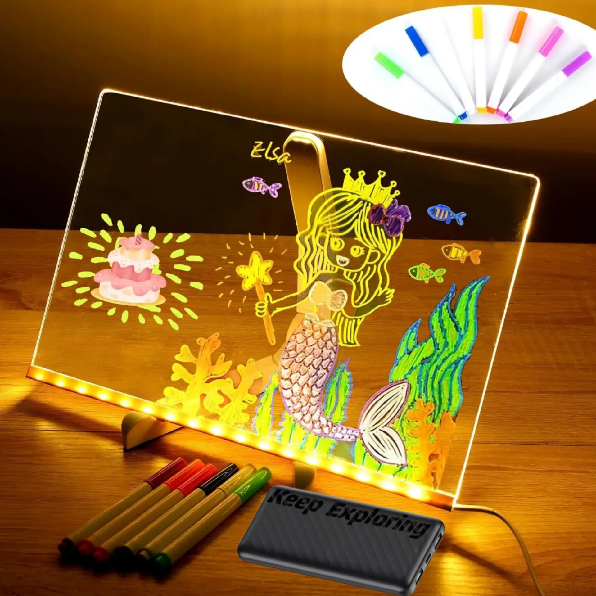 Tablette Led Lumineuse Pour Enfants