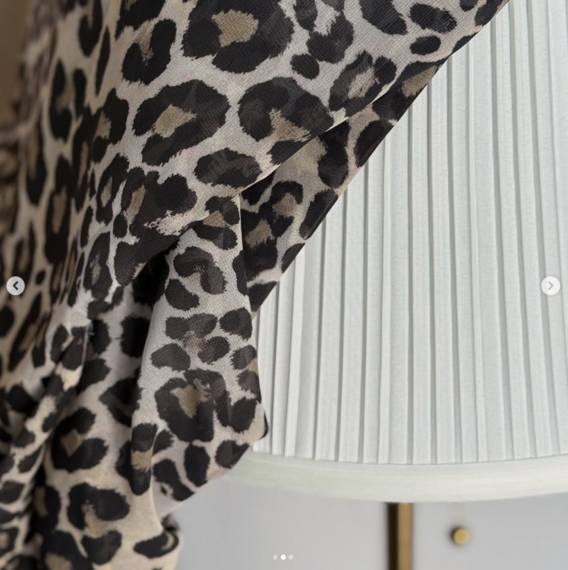 Châle # 1 - Le léopard