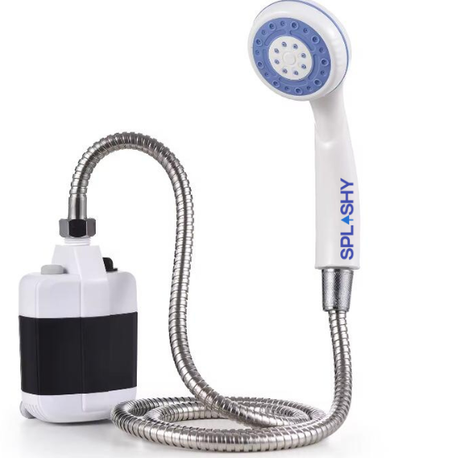 SPLASHY  (Douche électrique portable, douche d'extérieur à 100% économie d'eau)