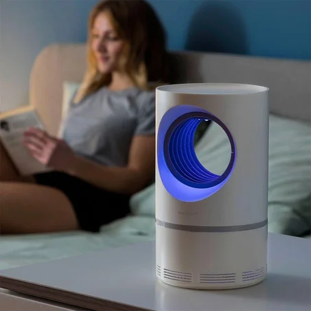 جهاز صائد البعوض بضوء UV وشفط هوائي - حل آمن بدون مواد كيميائية