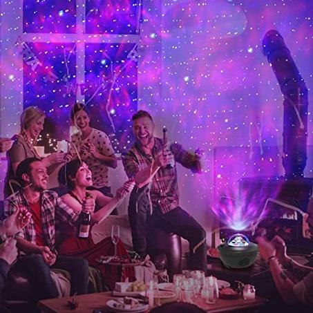 جهاز عرض النجوم الليلي ومكبر صوت