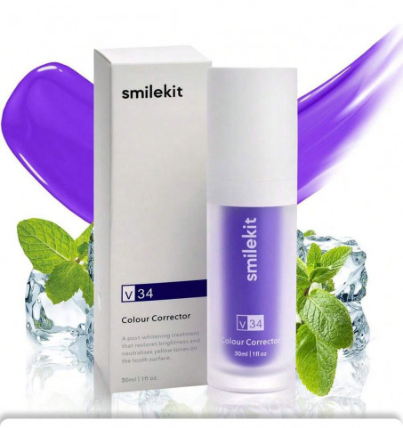 Hismile V34 Colour Corrector Serum 30ml / سيروم مصحح لون الأسنان