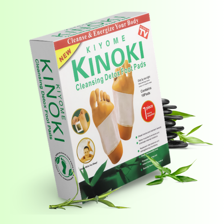 لاصقات القدمين الحرارية للتخلص من السموم