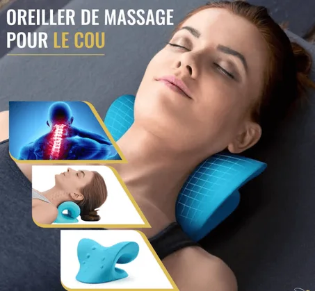 Oreiller De Massage Pour Le Cou et le Dos