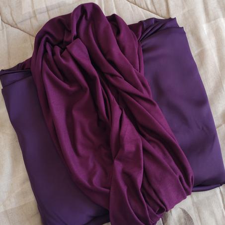 ABAYA DE PRIERE SATIN DE SOIE