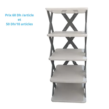 Petite étagère à chaussures à 7 niveaux