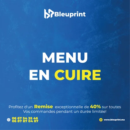 Menu en Cuire