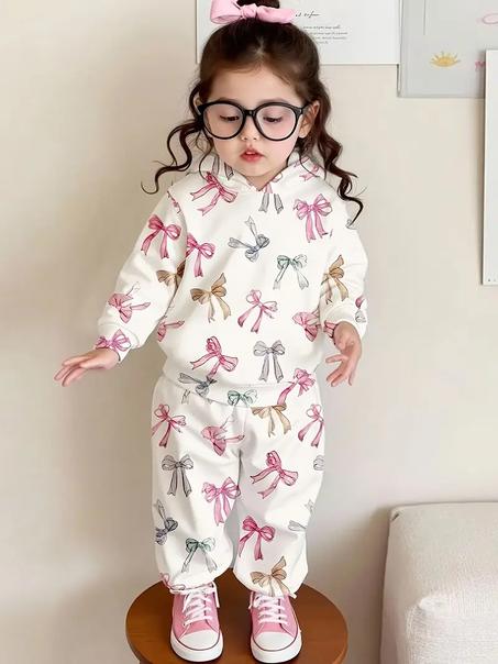 💗 بدلة بناتية شتوية وخريفية بستايل شيك 💗