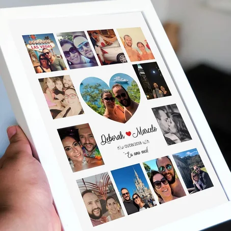 Photo personnalisée du couple