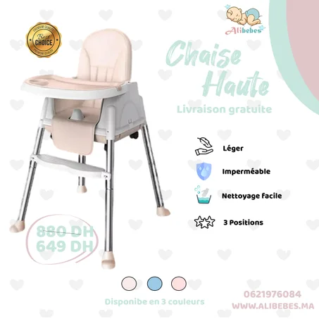 Chaise haute confort