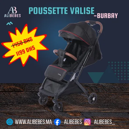 Poussette valise burbay