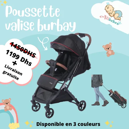 Poussette valise burbay