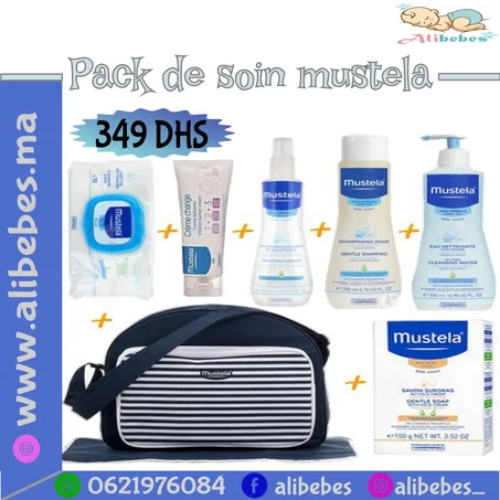 Pack Mustela Bain et Toilette