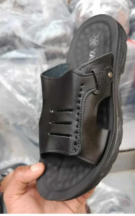 صندال رجالي جلدي أنيق ومريح جودة عالية للاستعمال اليومي