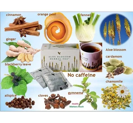 Aloe Blossom Herbal  Tea