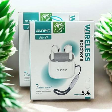 Wirelesss TWS Bluetooth EarBuds - Bluetooth Headset - Bluetooth version 5.3 Sunpin Air99
