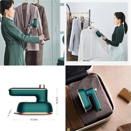 Fer à repasser vapeur portable rotatif à 180°