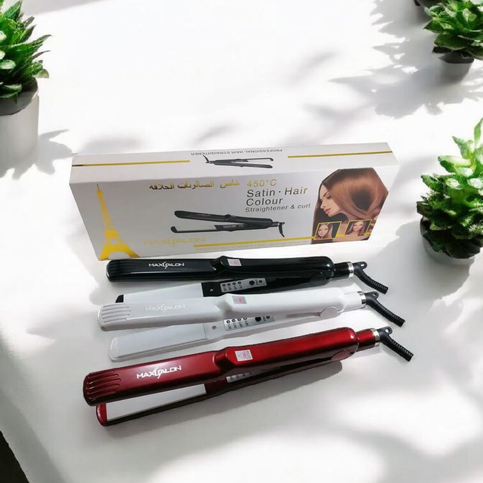 Maxisalon lisseur professionnel céramique 750°