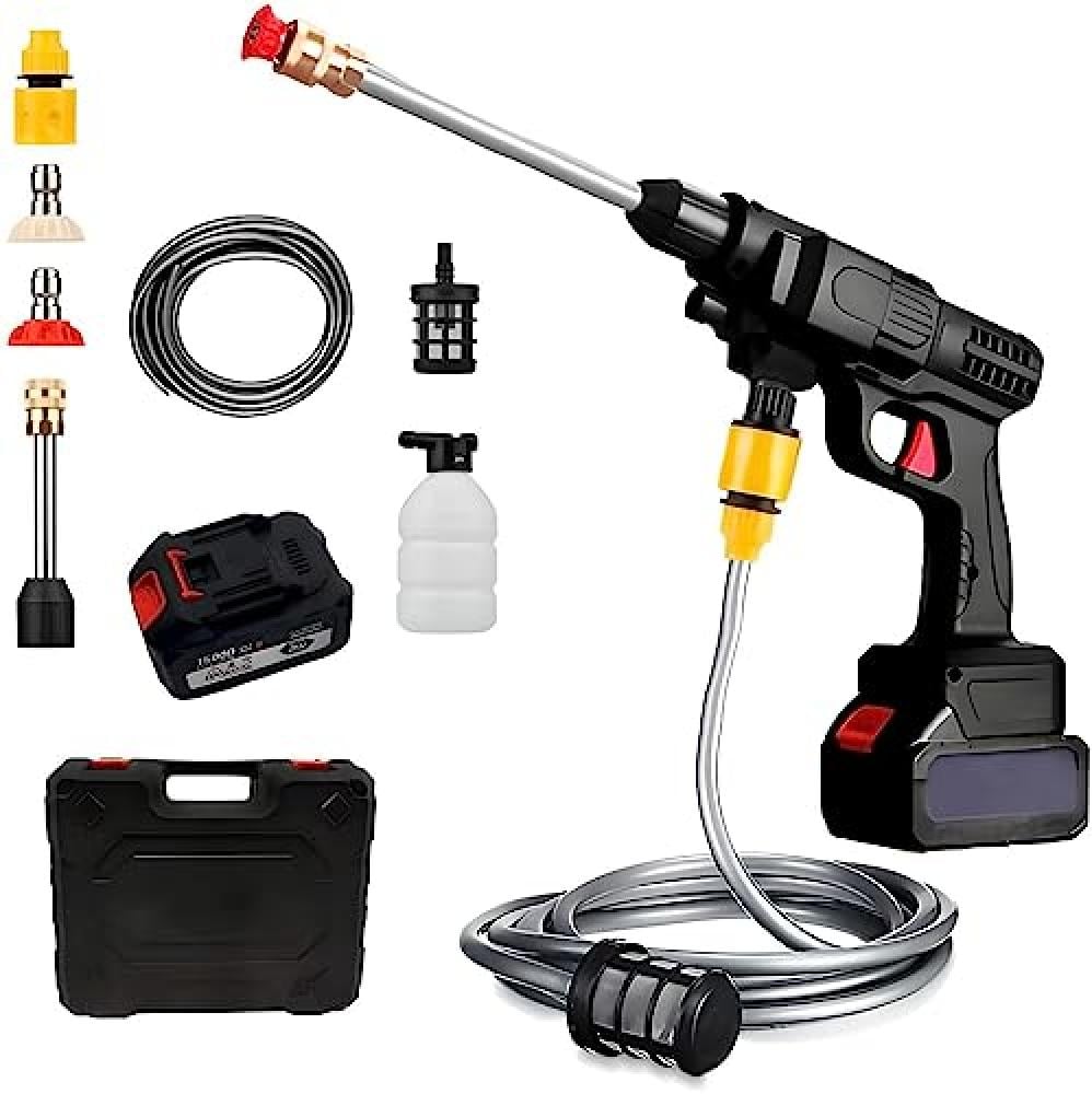 Pressure Washer with 2 Batteries