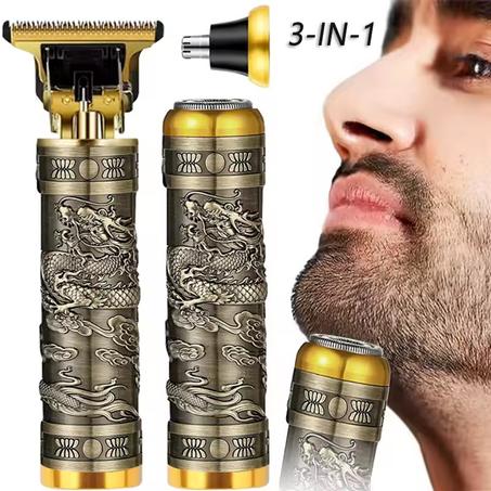Vintage T9 6Combs Hair Cutting Machine Men Electric Shaver Rechargeable Hair Trimmer For Men Beard Clipper Barber Hair Cut