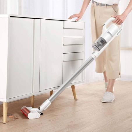 Aspirateur sans fil portatif eau et poussière léger