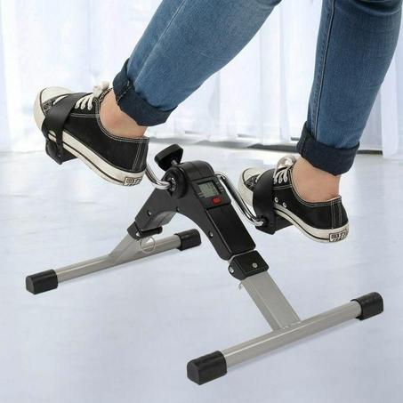Appareil de fitness Mini vélo d'exercice Appareil d'entraînement des jambes Vélo à pédales Machine d'entraînement de fitness