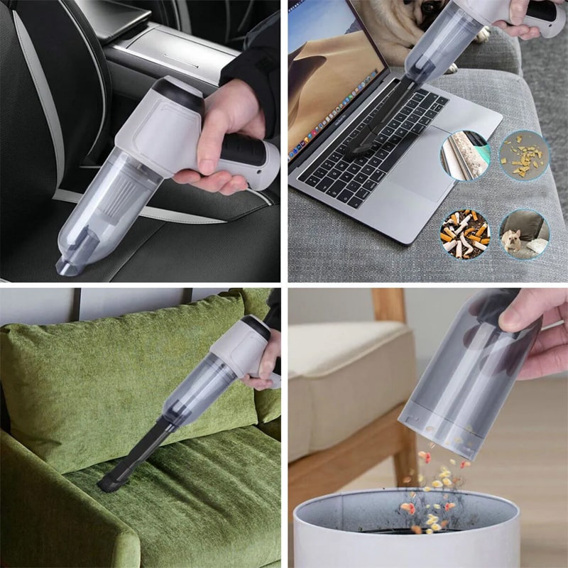 Mini aspirateur rechargable sans fil