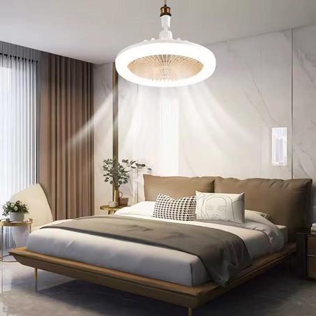 مروحة و مصباح تحكم عن بعد