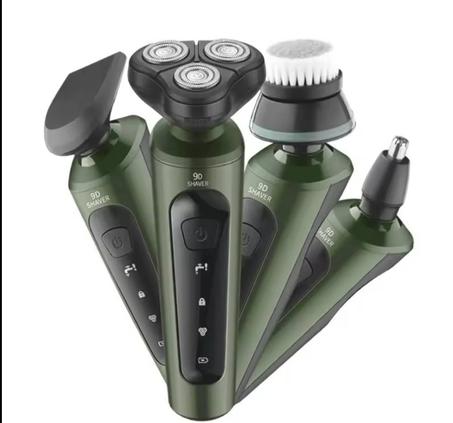 4 en 1 rasoire rotatif electric
