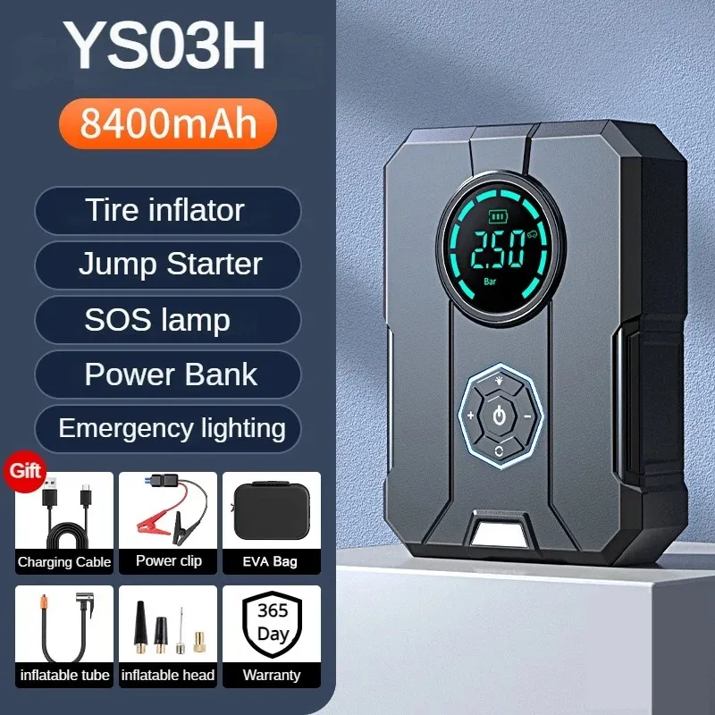 PowerGo Max – Le Compresseur et Démarreur Ultime ⚡