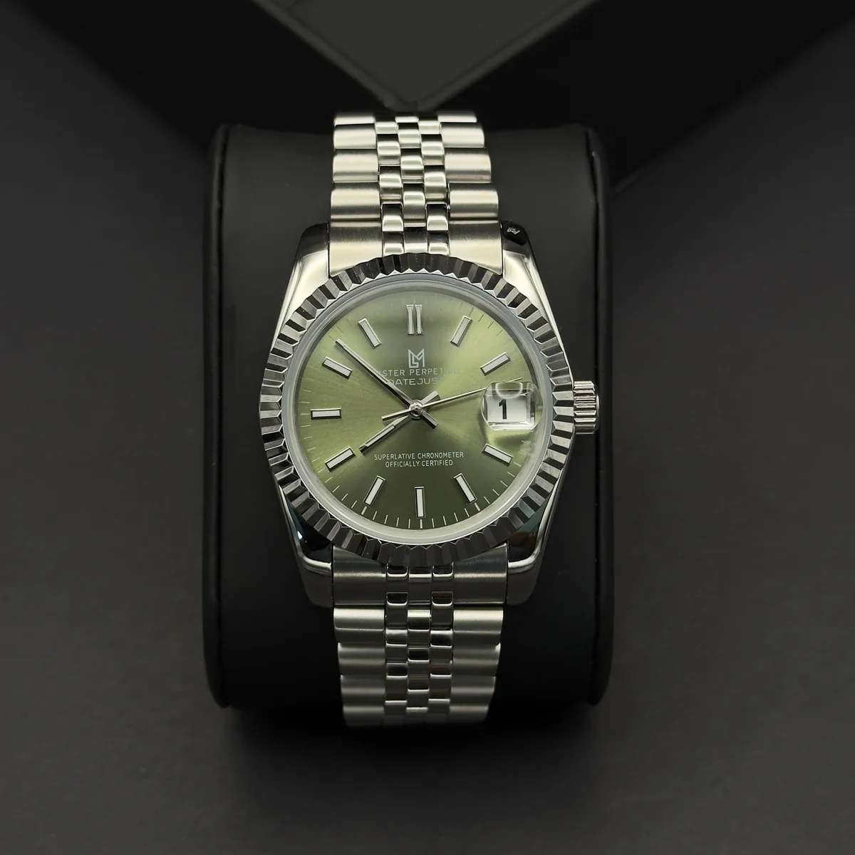 SEIKO MOD DATEJUST | KAKI