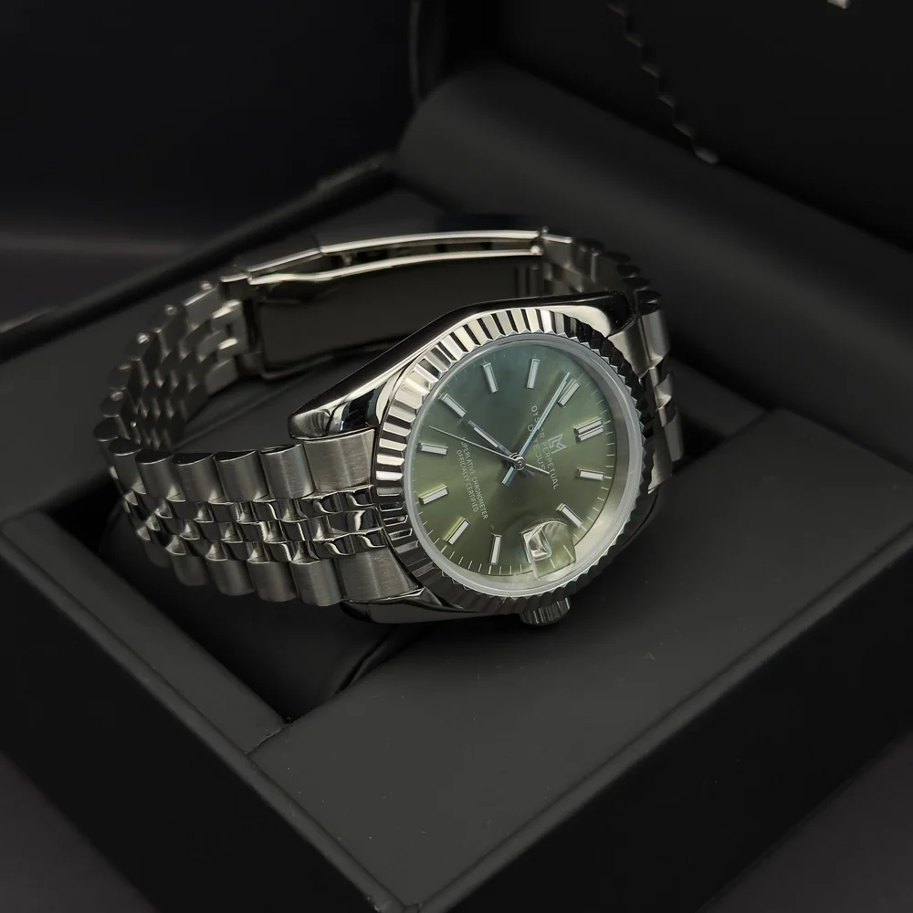SEIKO MOD DATEJUST | KAKI