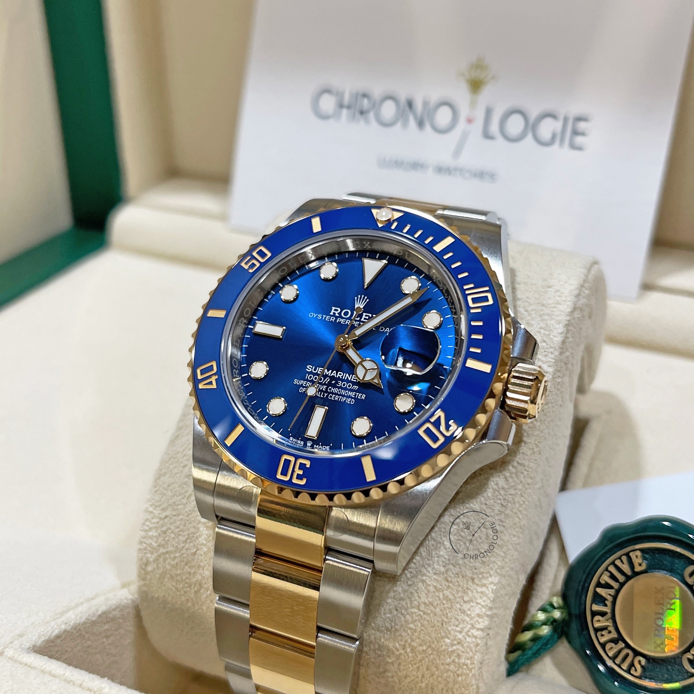 Rolex Submariner Date blue