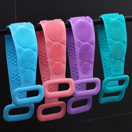 Silicone bath body brush