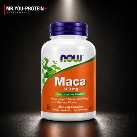 NOW Foods Maca 500 mg – 250 Veg Capsules