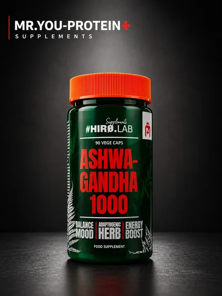 HIRO.LAB Ashwagandha 1000 mg – 90 Vcaps