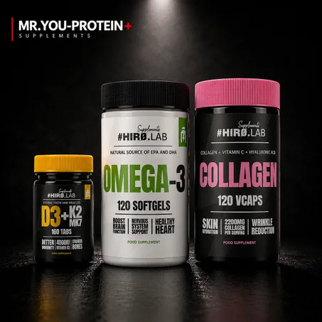 Pack Omega-3 + D3/K2 + Collagène
