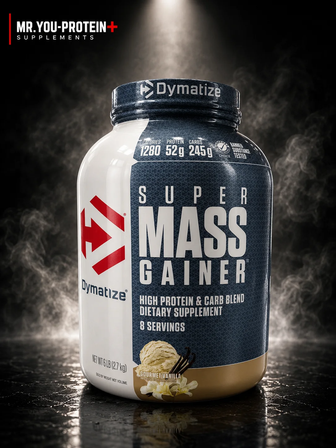 Dymatize Super Mass Gainer – Gourmet Vanilla – 2.7 kg